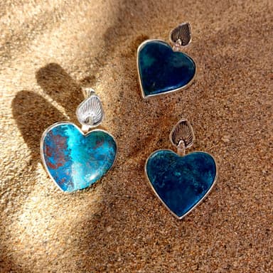 Corazón Azurita view 2